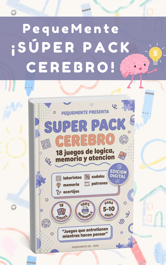 SUPER PACK CEREBRO🧠| PequeMente